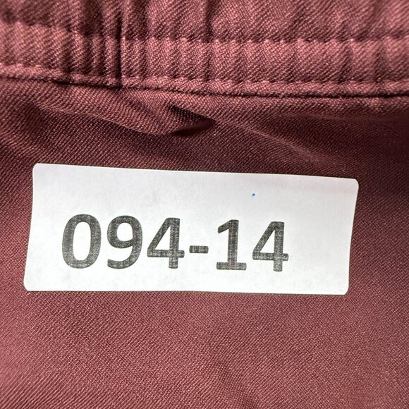 prAna Stretch Zion E-Waist Short II Men 2XL Maroon Red Hybrid Belted 10" Cargo - Picture 15 of 15